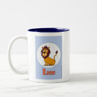 Niedlich Lion coffee Tasse - L is for Lion