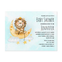 Niedlich Lion Fishing Wasserfarbe Kinderdusche