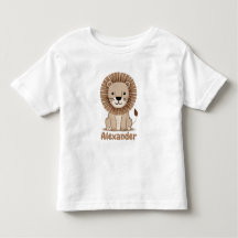 Niedlich Lion Kids Name personalisierbar
