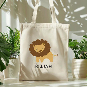 Niedlich Lion Kids Personalisiert Tragetasche