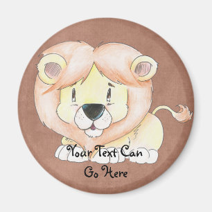 Niedlich Lion Magnet