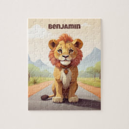 Niedlich Lion Personalisiert Kid's