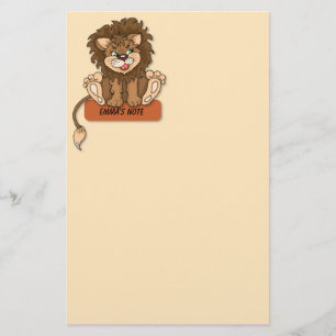 Niedlich Lion Stationery Briefpapier