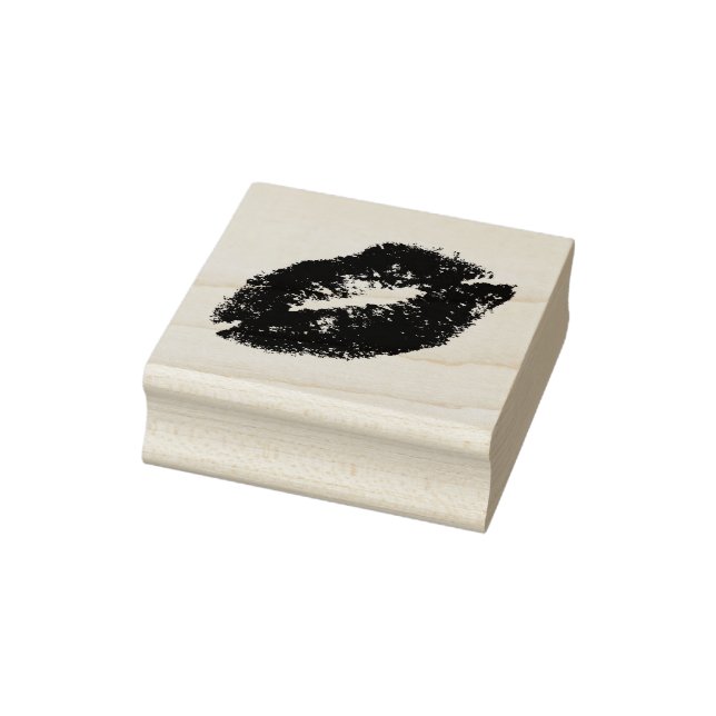 Niedlich Lipstick Kiss Gummistempel (Stempel)