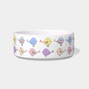 Niedlich Littel Birdies Cat Bowl Napf