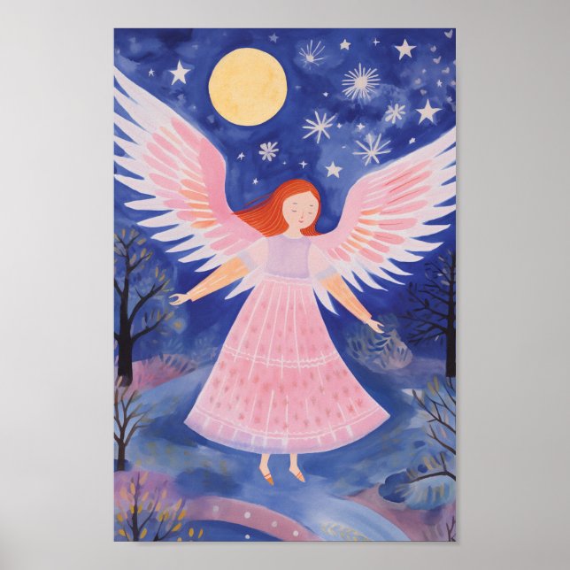 Niedlich Little Angel Poster (Vorne)