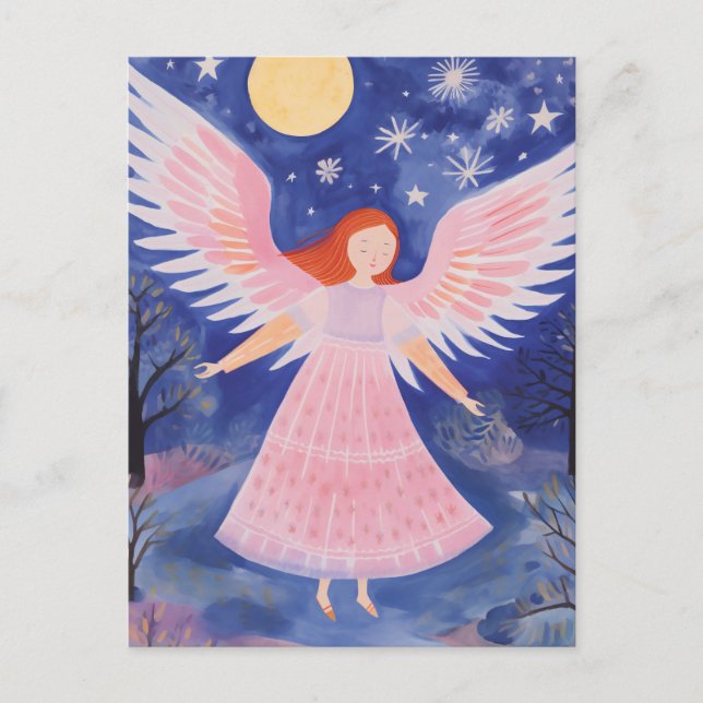 Niedlich Little Angel Postkarte (Vorderseite)