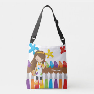 Niedlich Little Artist Tragetaschen Mit Langen Trägern
