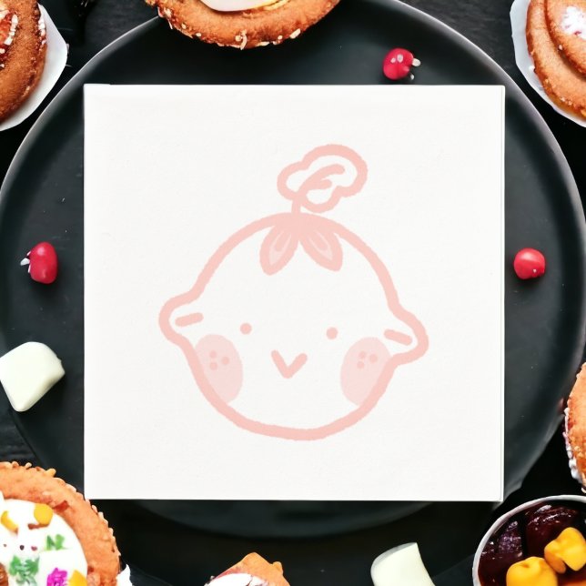 Niedlich Little Baby Serviette (baby shower theme party use and throw napkin,party decoration dinner table decor,event custom napkin)