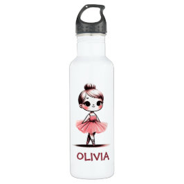 Niedlich Little Ballerina Girl Edelstahlflasche