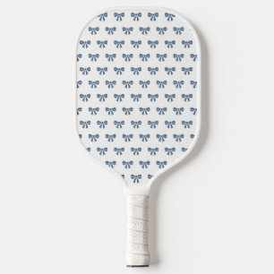 Niedlich Little Blue Bow Girl Ladys Girly Birthday Pickleball Schläger