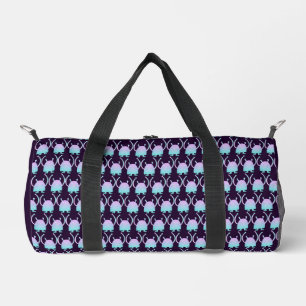 Niedlich Little Blue Monster Duffle Bag