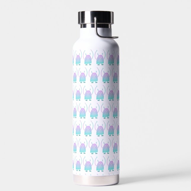 Niedlich Little Blue Monster Trinkflasche (Links)