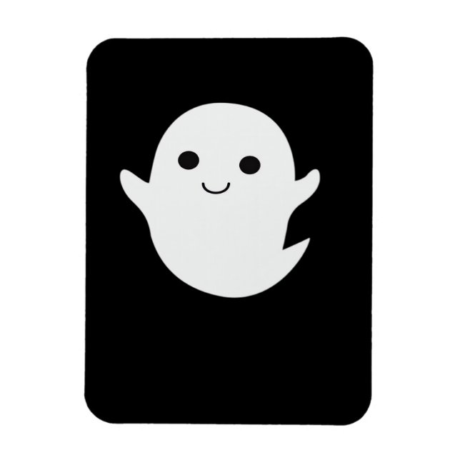 Niedlich Little Boo Angepasst Magnet (Vertikal)