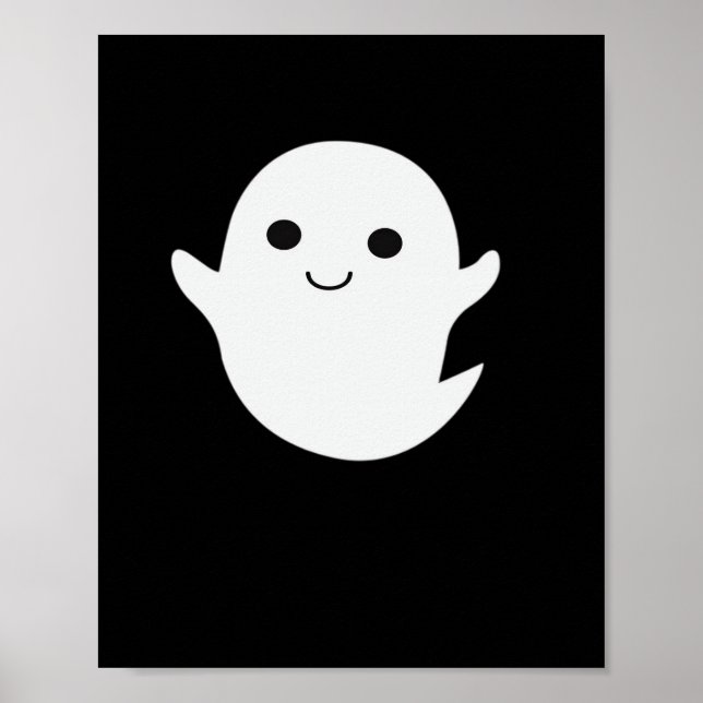 Niedlich Little Boo Angepasst Poster (Vorne)