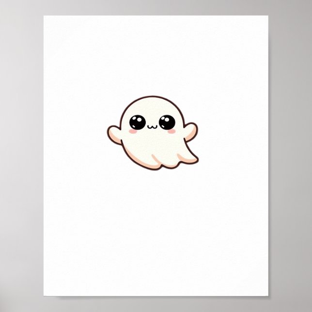 Niedlich Little Boo Basic Clean Poster (Vorne)