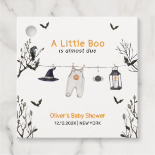 Niedlich Little Boo Clothesline Babydusche Geschenkanhänger