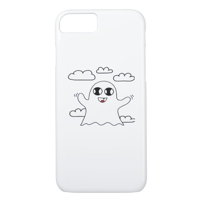 Niedlich Little Boo Creative Style Case-Mate iPhone Hülle (Rückseite)