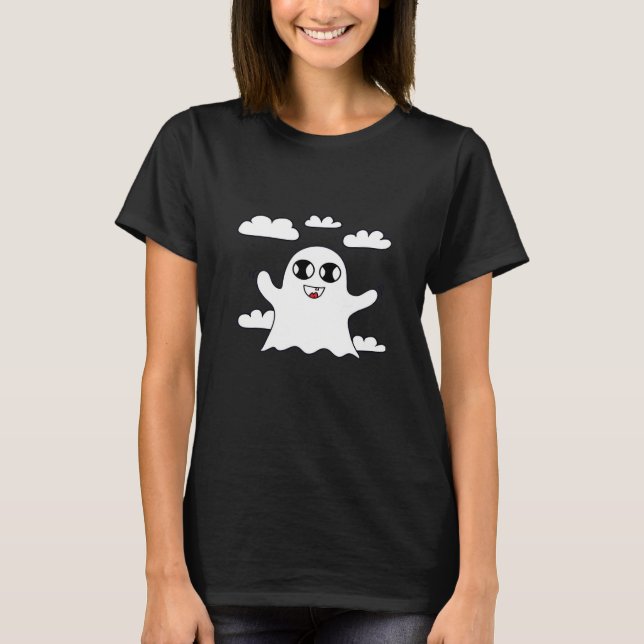 Niedlich Little Boo Creative Style T-Shirt (Vorderseite)
