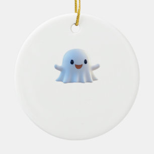 Niedlich Little Boo Retro Graphic Keramik Ornament