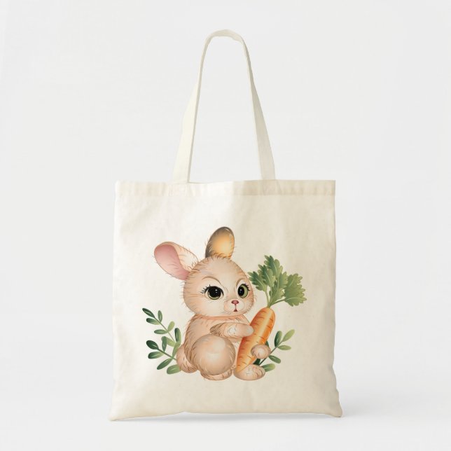 Niedlich Little Bunny Tragetasche (Vorne)