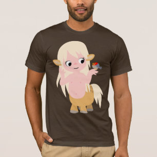 Niedlich Little Cartoon Centauress T - Shirt