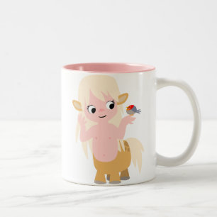 Niedlich Little Cartoon Centauress Tasse