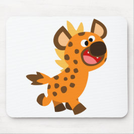 Niedlich Little Cartoon Hyena Mousepad