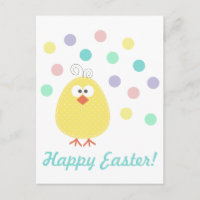 Niedlich Little Chickie Osterpost Postkarte
