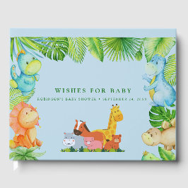 Niedlich Little Dino Baby Dusche Gästebuch