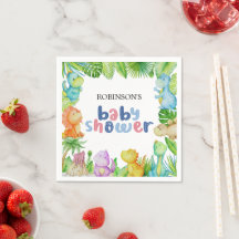 Niedlich Little Dino Baby Dusche
