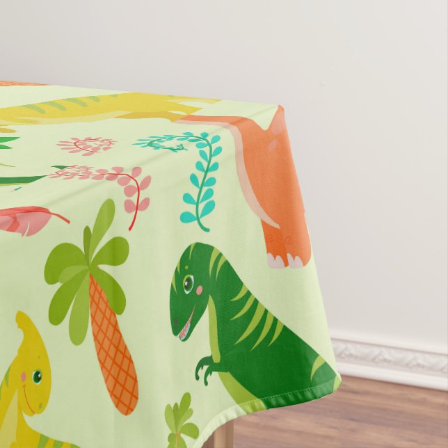 Niedlich Little Dino Baby Dusche Tischdecke (Beispiel)