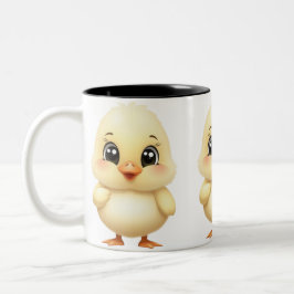 Niedlich Little Duck Zweifarbige Tasse