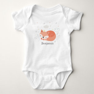 Niedlich Little Fox Babydusche Baby Strampler