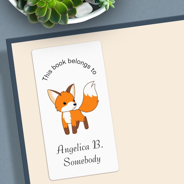Niedlich Little Fox Buchzeichen (Von Creator hochgeladen)