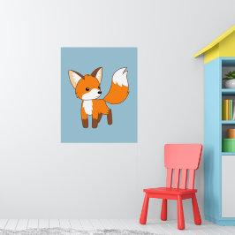 Niedlich Little Fox Poster