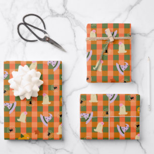 Niedlich Little Ghost Halloween Geschenkpapier Set
