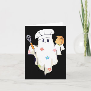 Niedlich Little Ghost Koch Funny Lunch Teateria Karte