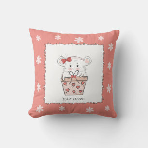 Niedlich Little Girl Hamster Kissen