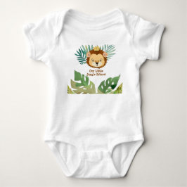 Niedlich Little Jungle Lion Birthday Baby Strampler