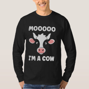 Niedlich Little Kuh Funny Zitat mooo Ich bin eine T-Shirt