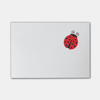 Niedlich Little Ladybug Post-it Klebezettel