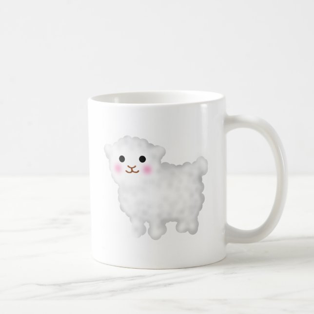 Niedlich Little Lamb Kaffeetasse (Rechts)