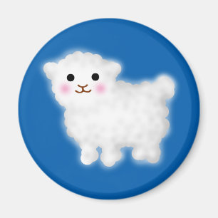 Niedlich Little Lamb Magnet