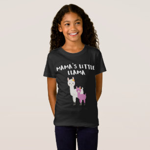 Niedlich Little Llama Geschenk Mamas Little Llama T-Shirt