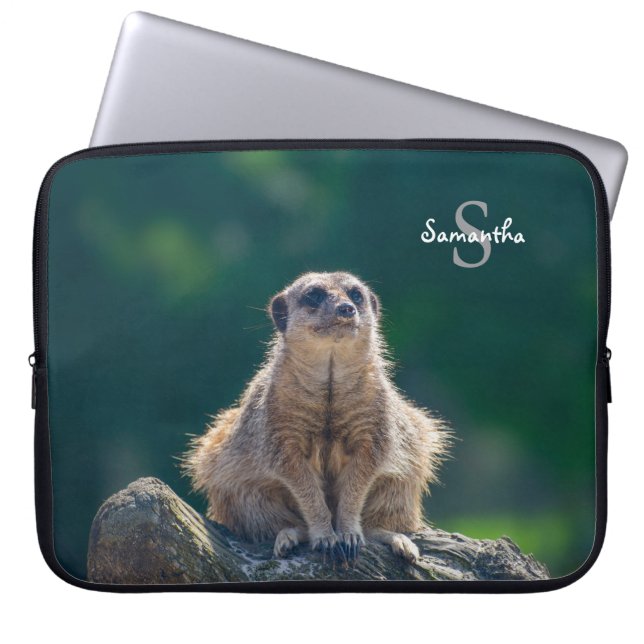 Niedlich Little Meerkat Laptopschutzhülle (Vorderseite)