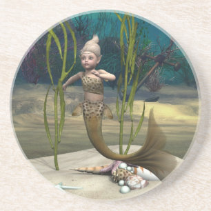 Niedlich Little Mermaid Untersetzer
