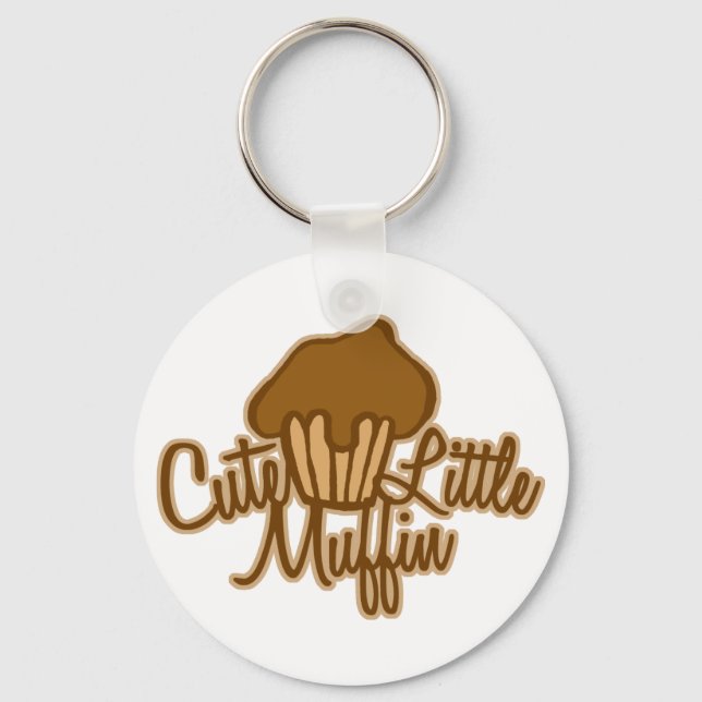 Niedlich Little Muffin Schlüsselanhänger (Vorderseite)
