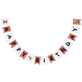 Niedlich Little Ninja Happy Birthday Wimpelkette
