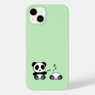 Niedlich Little Pandas auf Green Case-Mate iPhone 14 Plus Hülle